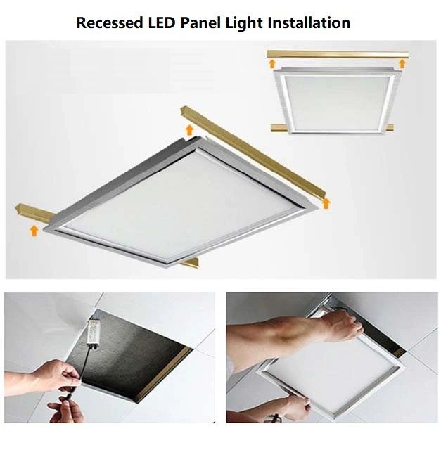 Wholesale Frameless Rectangle, Square Edgelit Backlit Recesse LED Light for Indoor Decoration with Aluminum White Frame CE RoHS ISO9001 SAA UL CCC Saso VDE cUL