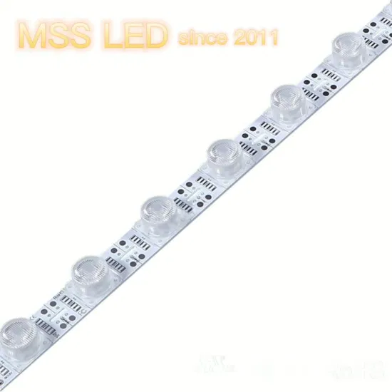 Edgelight Aluminium PCB 12 V 24 V weiß SMD 3030 Lichtkasten seitliche Lichtquelle LED Edgelit Bar